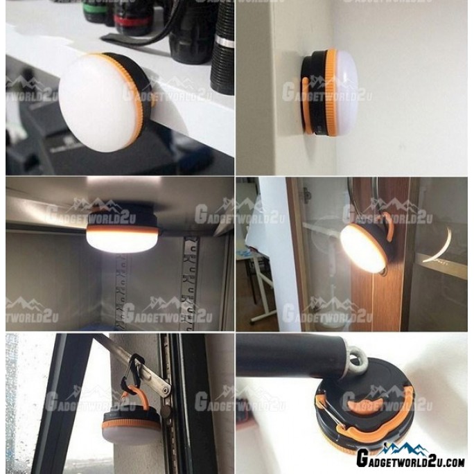 PLD 8506 NEUTRAL WHITE Camping Lantern Light w Hook & Magnet