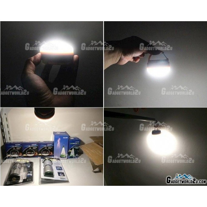 PLD 8506 NEUTRAL WHITE Camping Lantern Light w Hook & Magnet