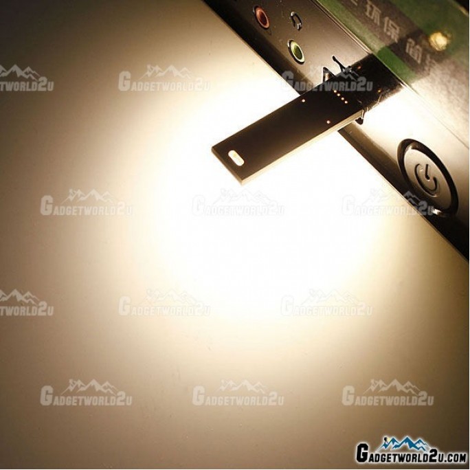 6 LED Warm White Portable USB Light Touch Dimmer Control 