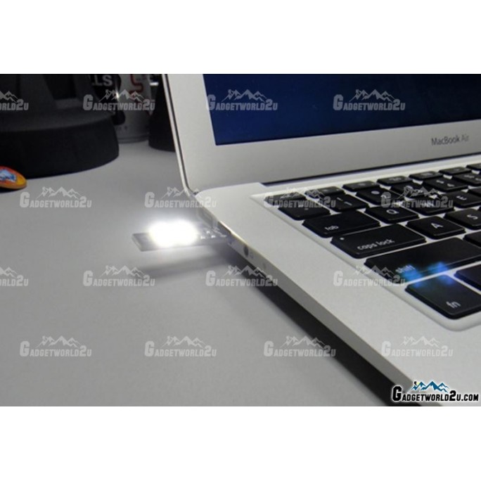 6 LED Warm White Portable USB Light Touch Dimmer Control 