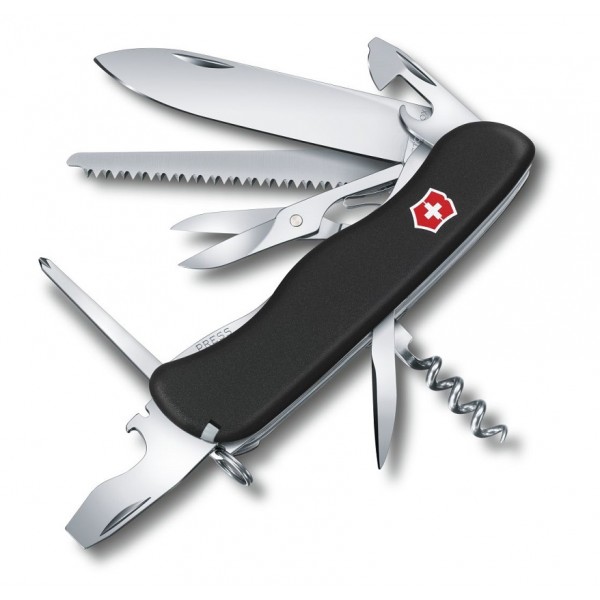 Victorinox Outrider Black Multitool Pocket Knife 0.8513.3