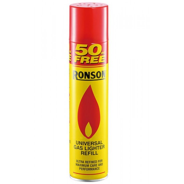 Ronson Butane Gas Refill for Lighters 300ml