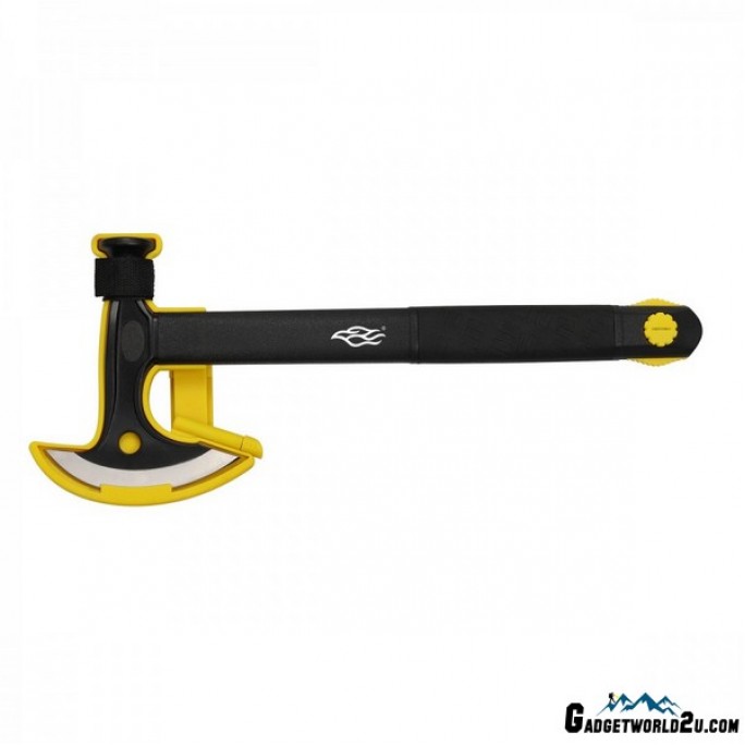 Ganzo Firebird Axe Hammer Saw w Fire Starter FSA02-YE