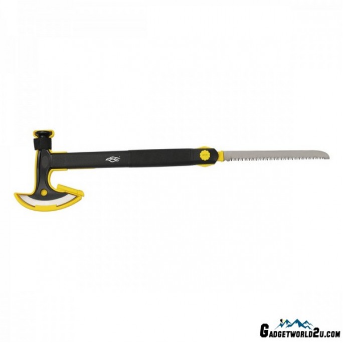 Ganzo Firebird Axe Hammer Saw w Fire Starter FSA02-YE