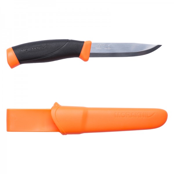 MoraKniv Companion (S) Orange Outdoor Bushcraft Knife 11824