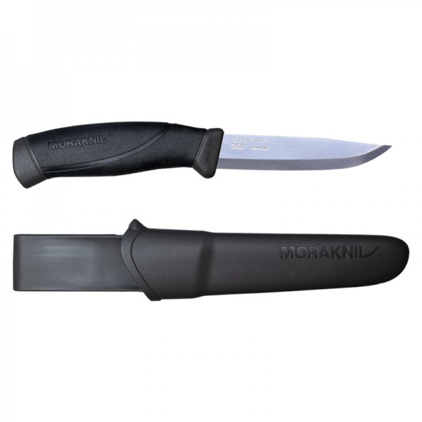 MoraKniv Companion (S) Anthracite Outdoor Bushcraft Knife 13165