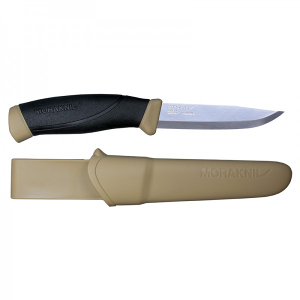 MoraKniv Companion (S) Desert Outdoor Bushcraft Knife 13166