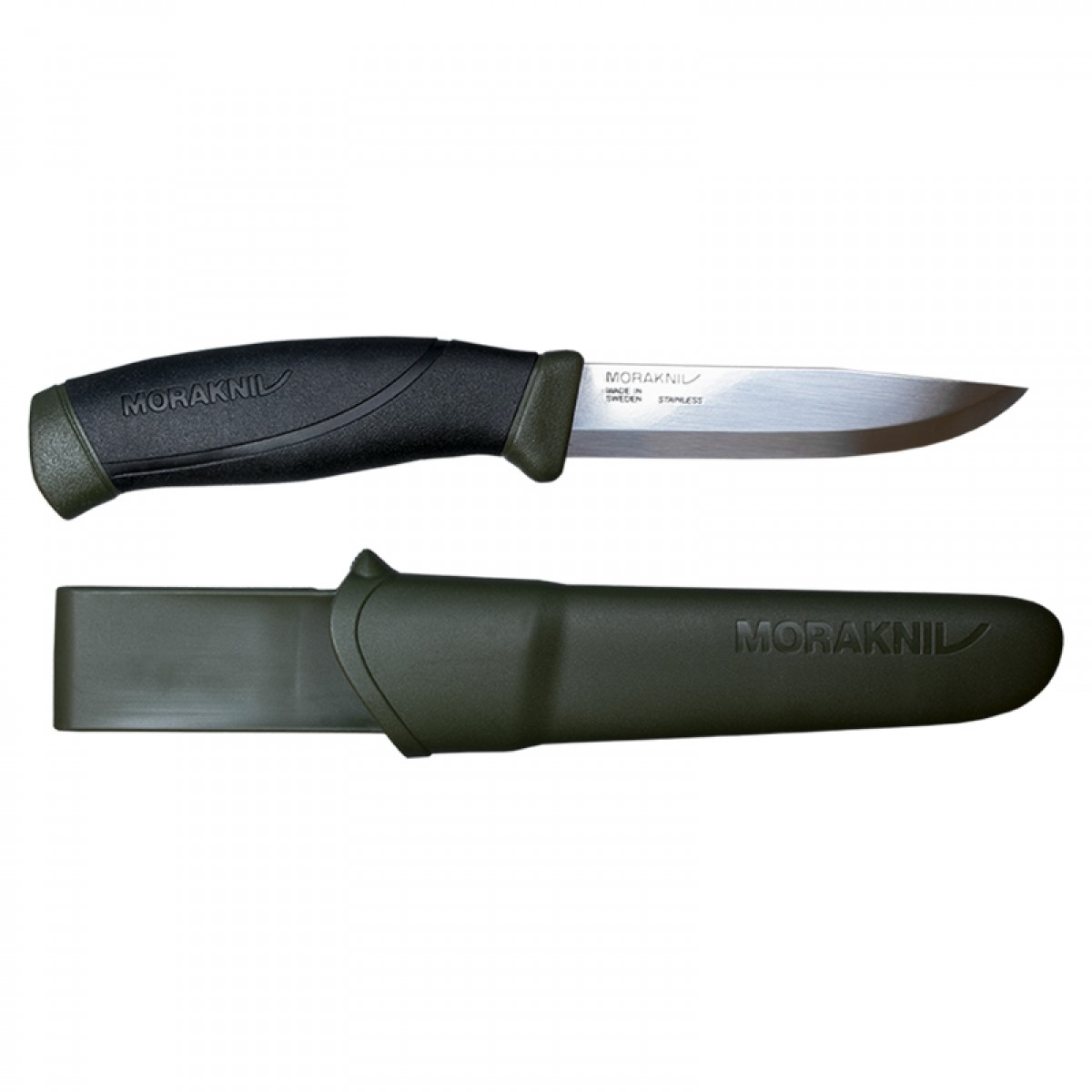 MoraKniv Companion (S) Military Green MG Outdoor Bushcraft Knife 11827