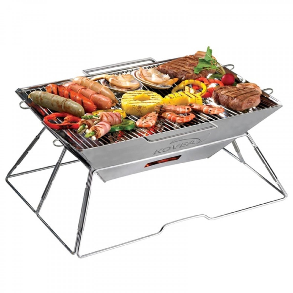 Kovea Magic II Upgrade Stainless BBQ KCG-0901 Cooking Camping Steel Grill