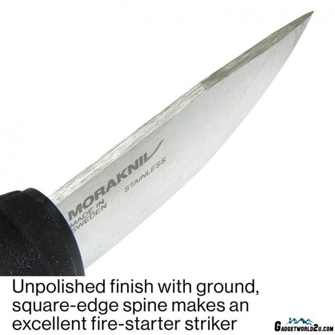 MoraKniv Bushcraft Survival Hi-Vis Orange (S) Outdoor Knife 12051