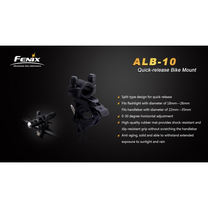 Fenix ALB-10 Quick Release Bike Bicycle Mount