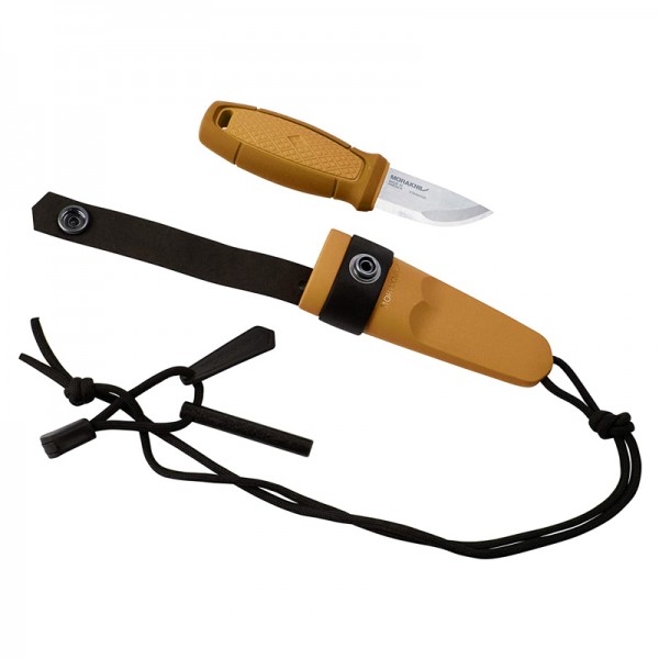 MoraKniv Eldris Yellow w Fire Kit (S) Outdoor Bushcraft Knife 12632