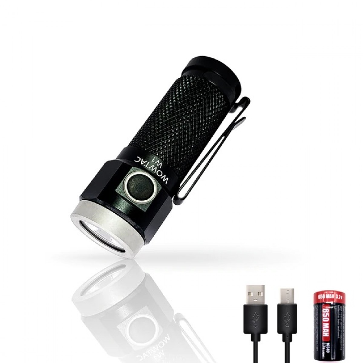 WOWTAC W1 CREE XP-G2 CW LED 562L Rechargeable Flashlight