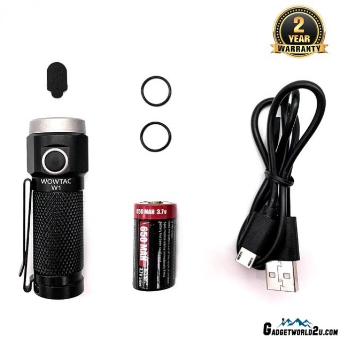 WOWTAC W1 CREE XP-G2 CW LED 562L Rechargeable Flashlight