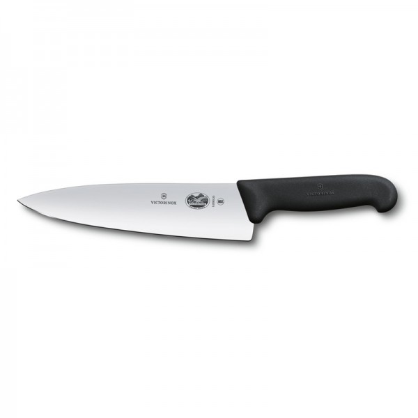 Victorinox Fibrox Chef 20cm Rigid Extra Wide Carving Knife 5.2063.20