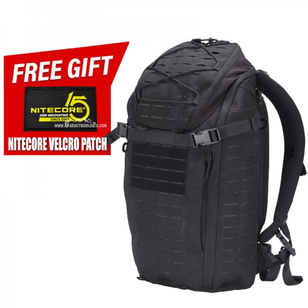 Nitecore MP25 Tactical Multi-Purpose Modular MOLLE Backpack BLACK