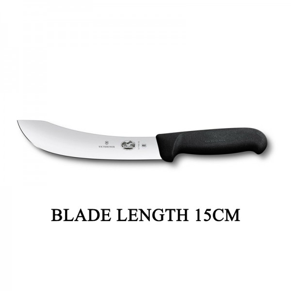 Victorinox Fibrox 15cm Curved Rigid Butcher Skinning Knife 5.7703.15