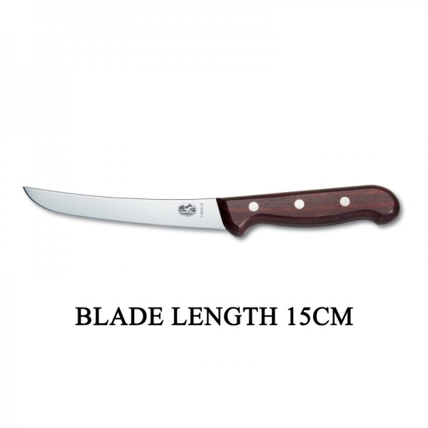 Victorinox RoseWood 15cm Rigid Wood Boning Knife 5.6500.15