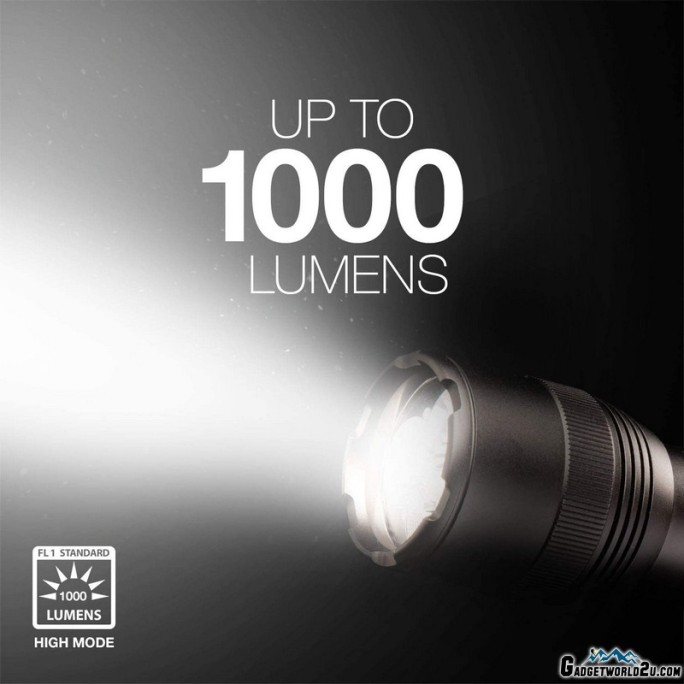 Energizer TAC 1000 6AA 1000L Tactical LED Flashlight PMHT61