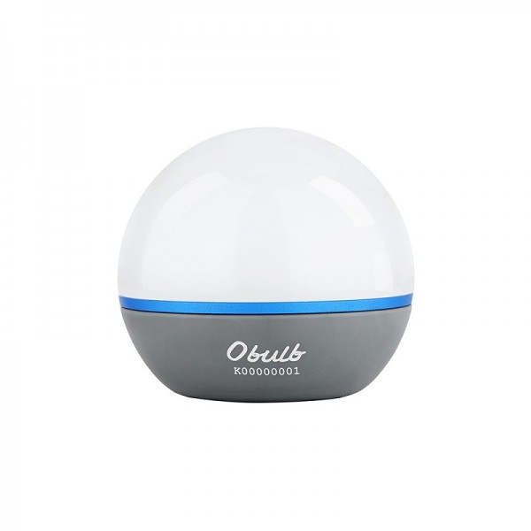 Olight Obulb Basalt Grey LED Rechargeable Mini Orb Night Light Lantern 