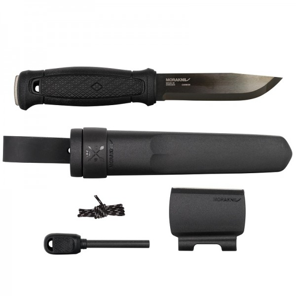 MoraKniv Garberg BlackBlade with Survival Kit (C) Bushcraft Knife 13915