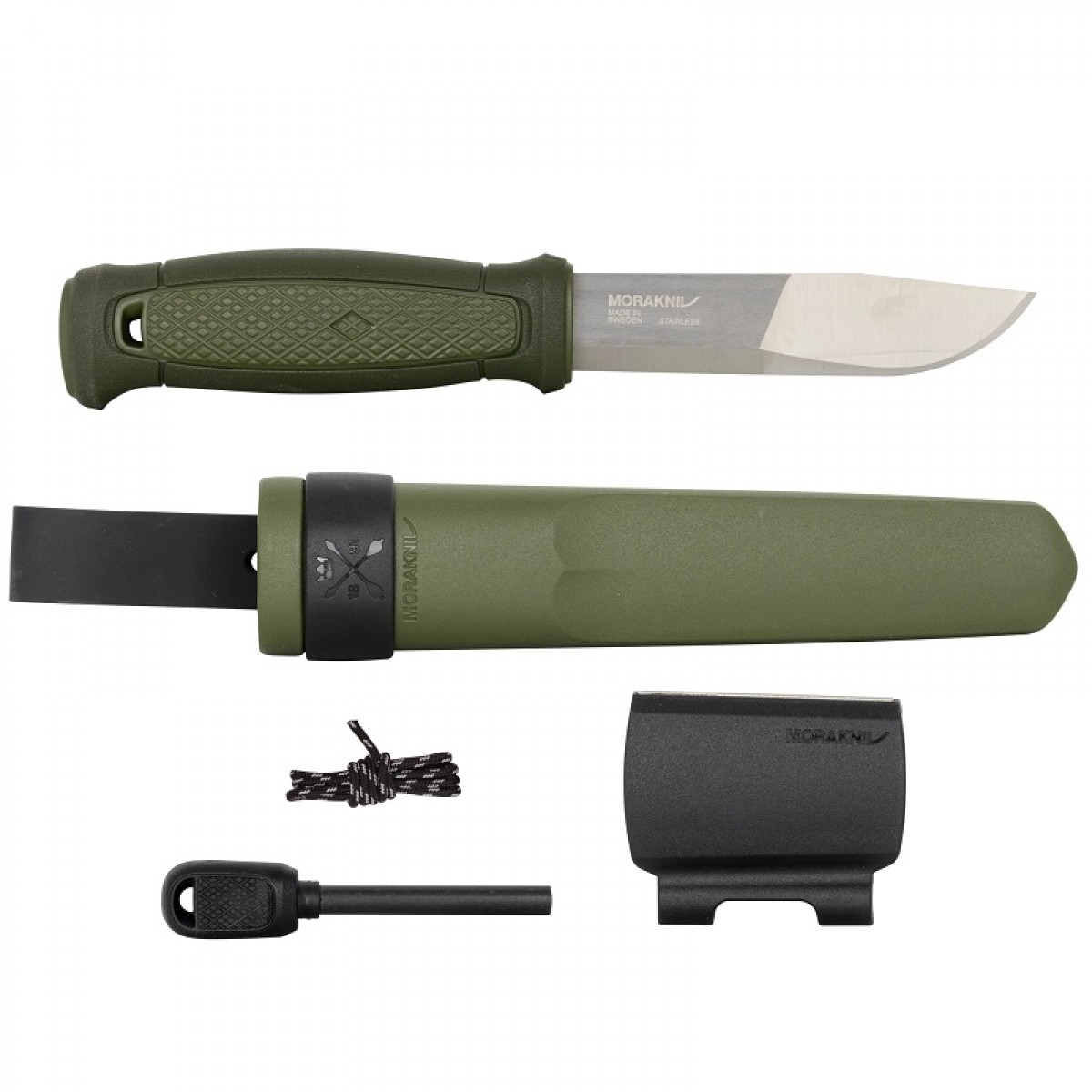 MoraKniv Kansbol Green with Survival Kit (S) Outdoor Bushcraft Knife 13912