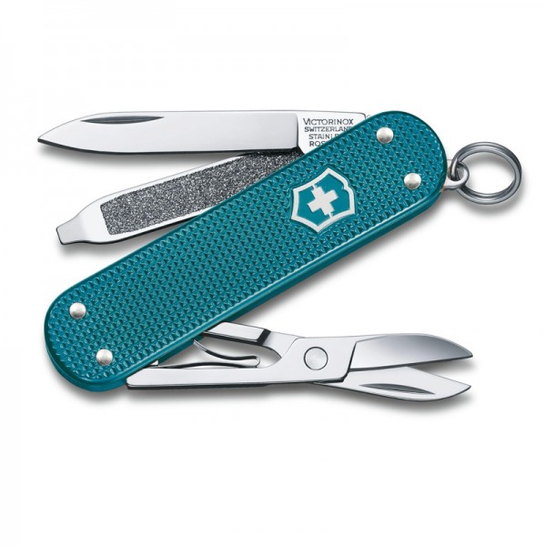 Victorinox Classic Alox Wild Jungle Multitool Pocket Knife 0.6221.242G