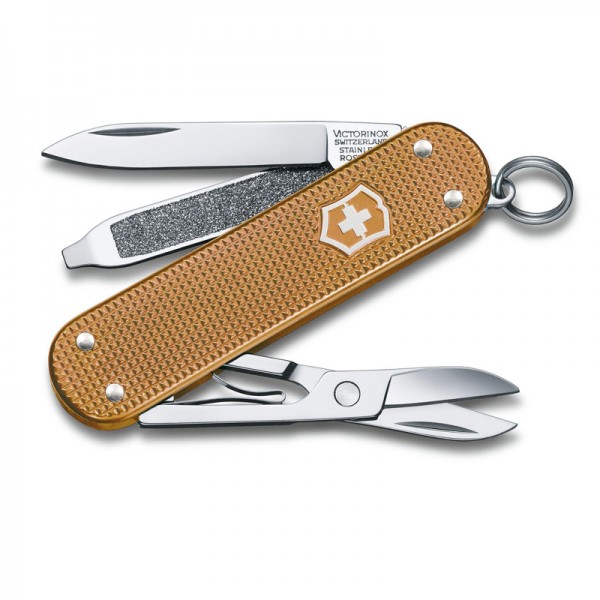 Victorinox Classic Alox Wet Sand Multitool Pocket Knife 0.6221.255G