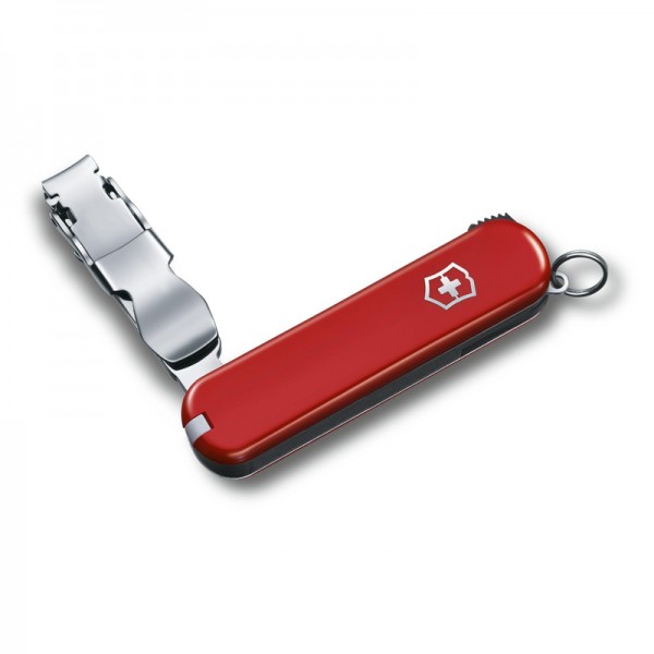 Victorinox Nail Clip 582 Nail Clipper Red Keychain 0.6453