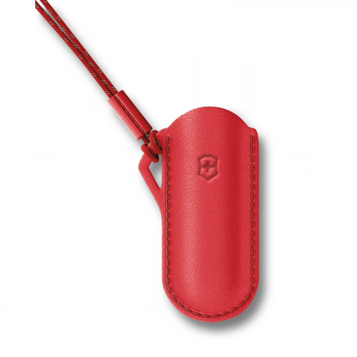 Victorinox Leather Pouch Classic Colors Style Icon Red 58mm 4.0670