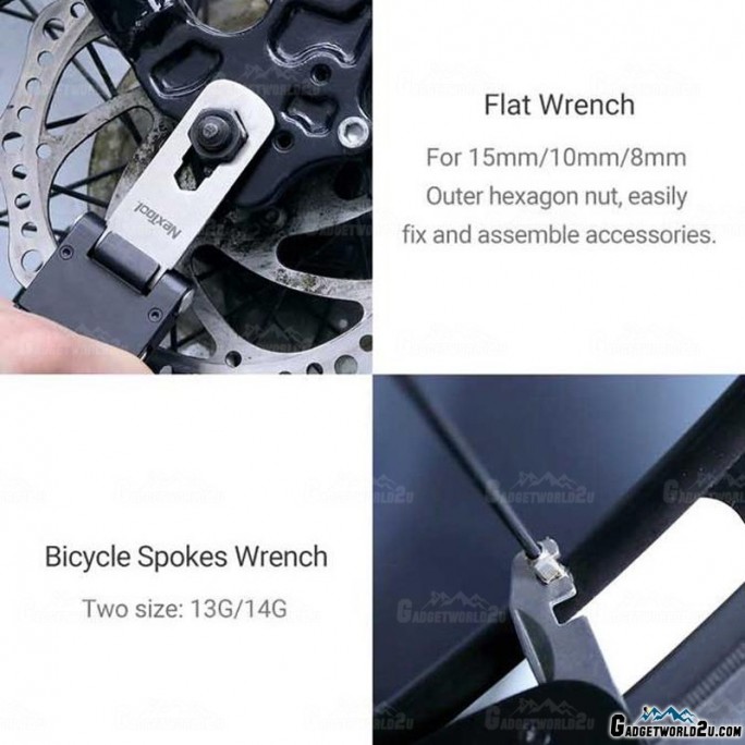 NexTool Multifunctional EDC Bicycle Repair Multi Tool Multitool KT5557