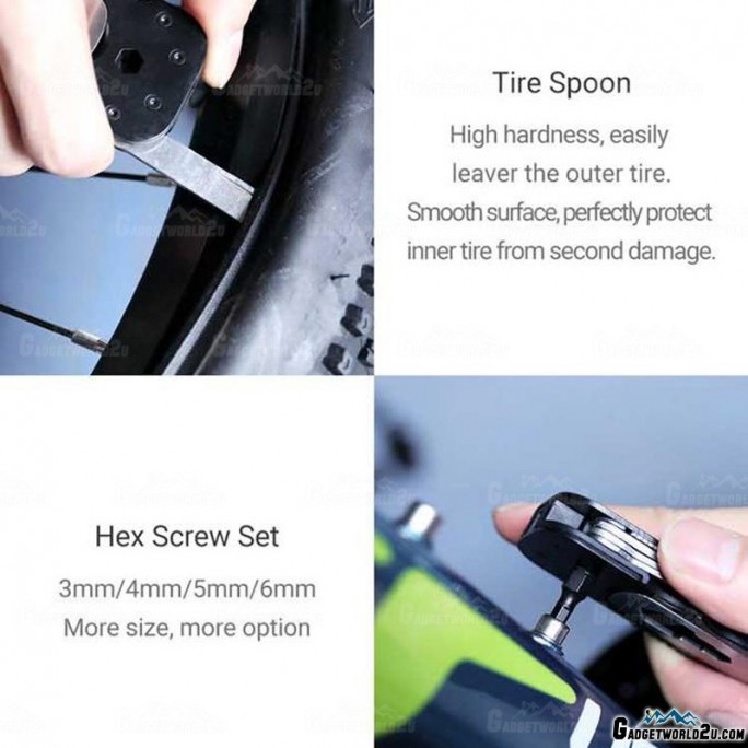 NexTool Multifunctional EDC Bicycle Repair Multi Tool Multitool KT5557