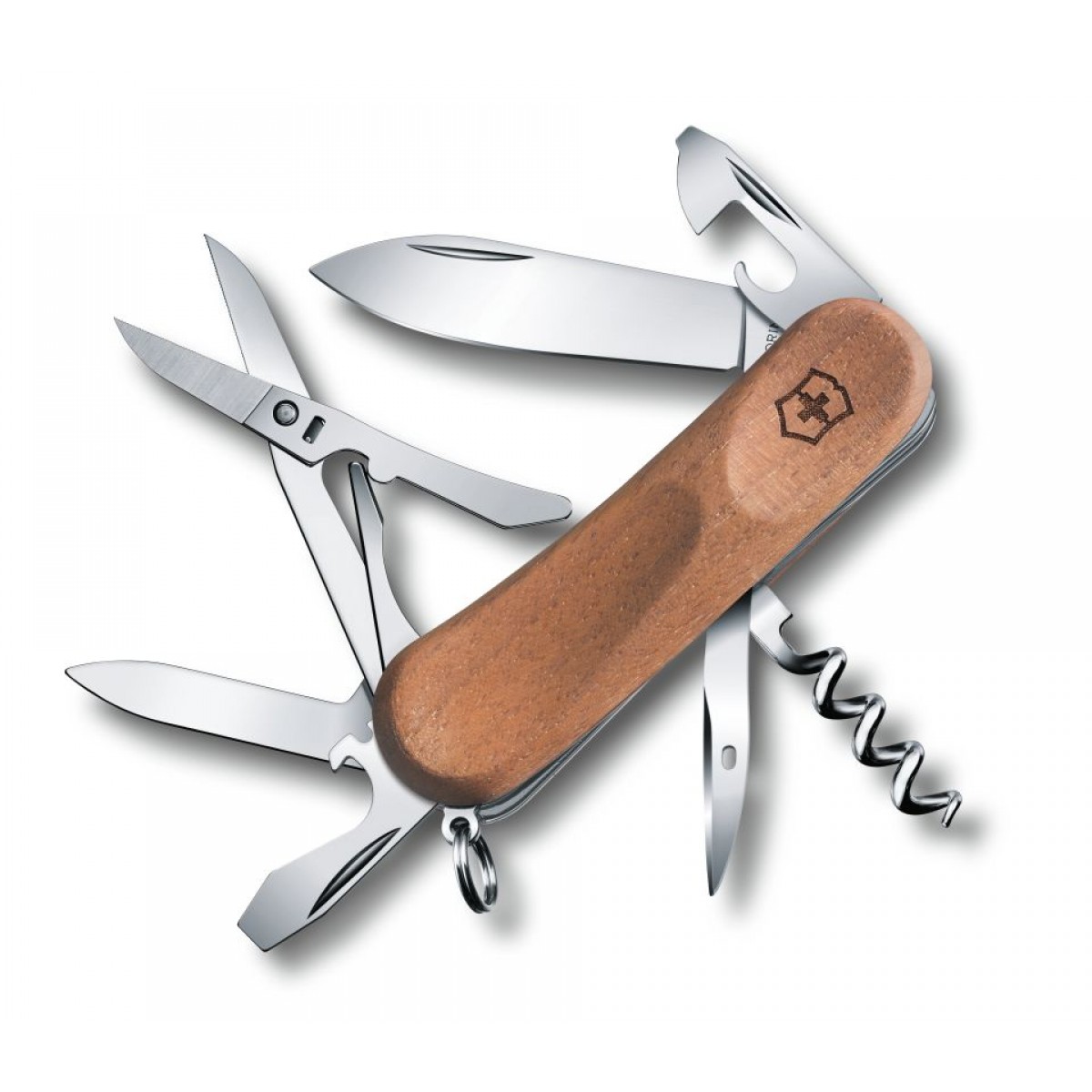 Victorinox EvoWood 14 Multitool Pocket Knife 2.3901.63