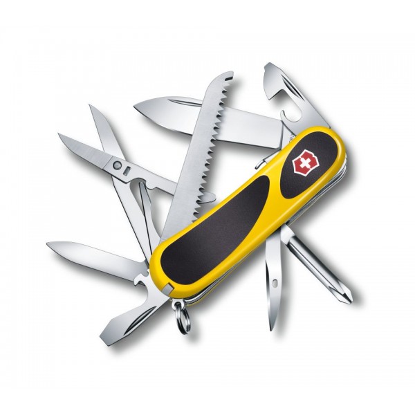 Victorinox EvoGrip S18 Yellow Multitool Pocket Knife 2.4913.SC8B1