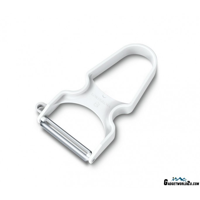 Victorinox Rapid Peeler White Straight Edge Kitchen Fruit Vegetable Peeler 6.0930