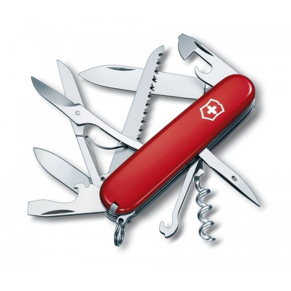 Victorinox Huntsman Red Multitool Pocket Knife 1.3713
