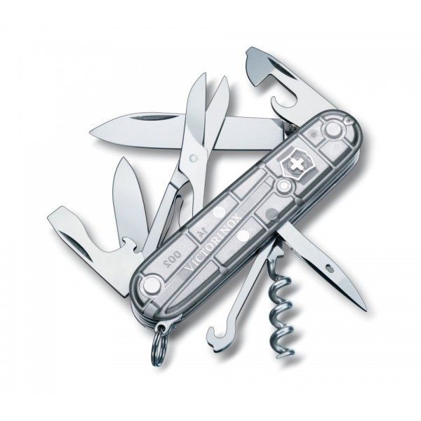 Victorinox Climber SilverTech Multitool Pocket Knife 1.3703.T7