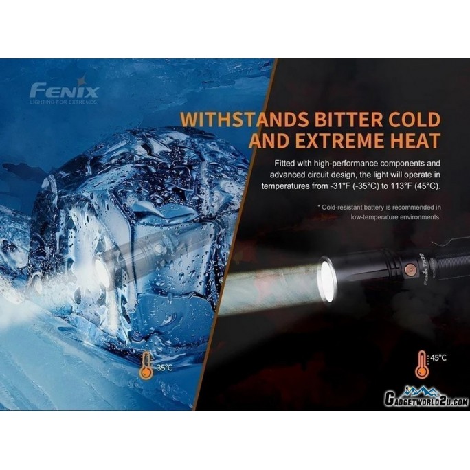 Fenix TK30 White Laser 500L Rechargeable Flashlight