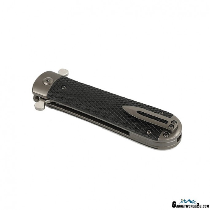 Adimanti by Ganzo Samson-BK Frame Lock G10 Folding Knife