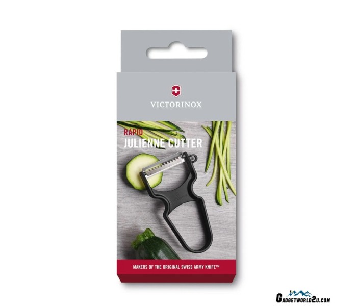 Victorinox Rapid Peeler Julienne Cutter Black Kitchen Fruit Vegetable