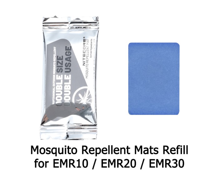Nitecore MRM10 Mosquito Repellent Mats refill for EMR05, EMR06, EMR10