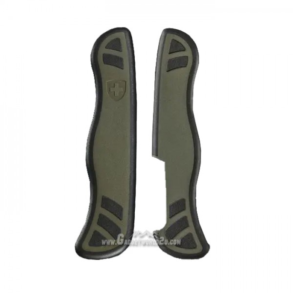 Victorinox 111mm Scale Handles Green Black