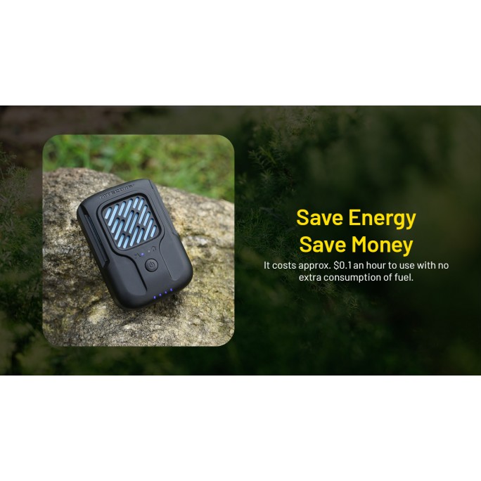 Nitecore EMR40 Portable Rechargeable Electronic Mosquito Repeller MOLLE SYSTEM Compatible