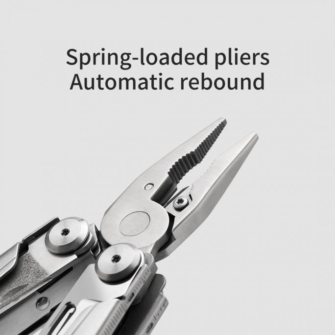 NexTool 19-in-1 Flagship Captain NE20214 Steel Full Size Pliers Multifunctional Multitool