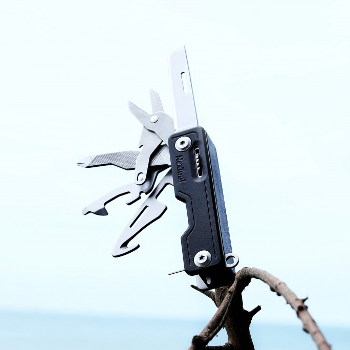 NexTool 10-in-1 Multifunctional Knife NE20098 (Olive Drab) Pocket Size Multitool