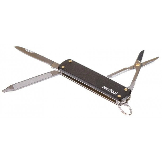 NexTool 5-in-1 Multifunctional Knife NE0141 (Black) Pocket Size Multitool