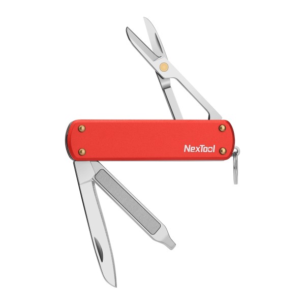 NexTool 5-in-1 Multifunctional Knife NE0142 (Red) Pocket Size Multitool