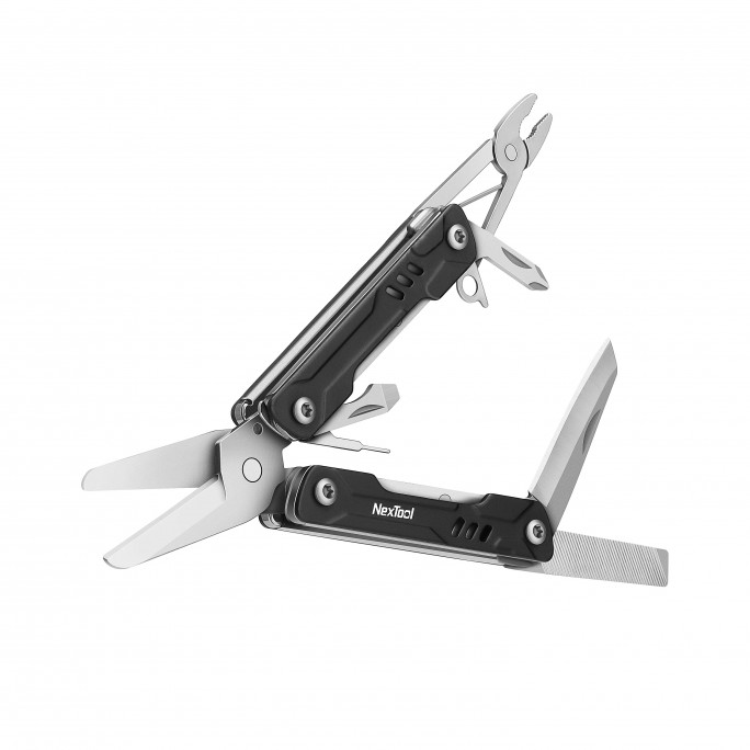 NexTool 9-in-1 Mini Sailor (Scissors Version) NE20237 EDC Steel Pliers Knife Scissors Multifunctional Multitool