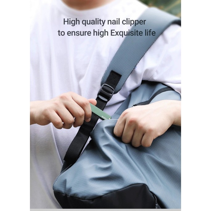 NexTool 6-in-1 Nail Clipper Multifunctional Knife NE20010 (KT5530B) (Black) Pocket Size Multitool