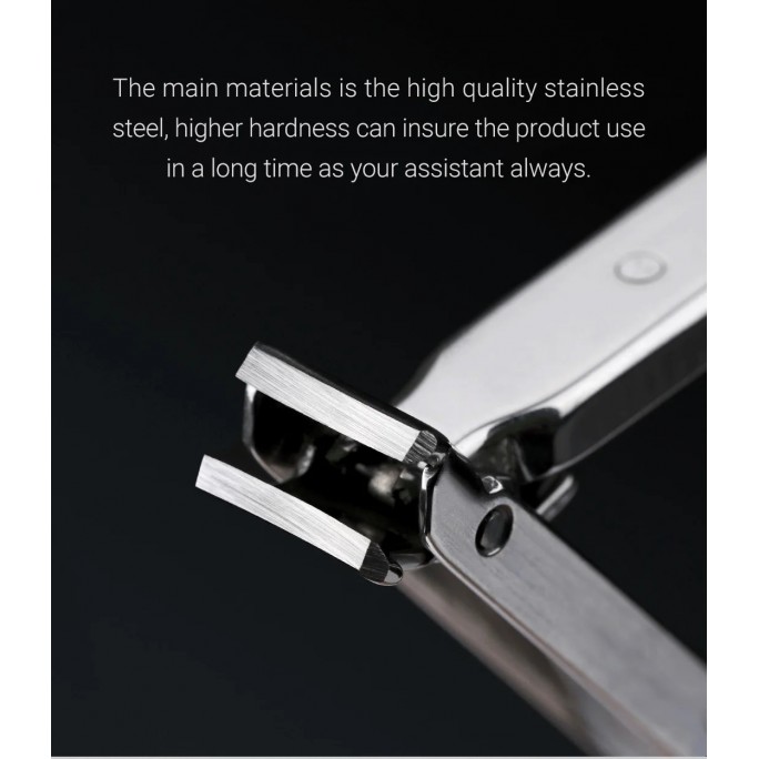 NexTool 6-in-1 Nail Clipper Multifunctional Knife NE20010 (KT5530B) (Black) Pocket Size Multitool